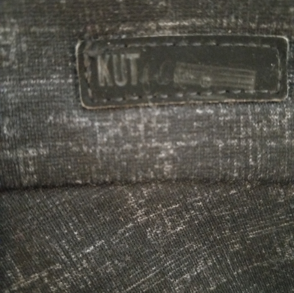KUT from the Kloth size 10 black & gray checkered stretch skinny pants/t… - Picture 10 of 10
